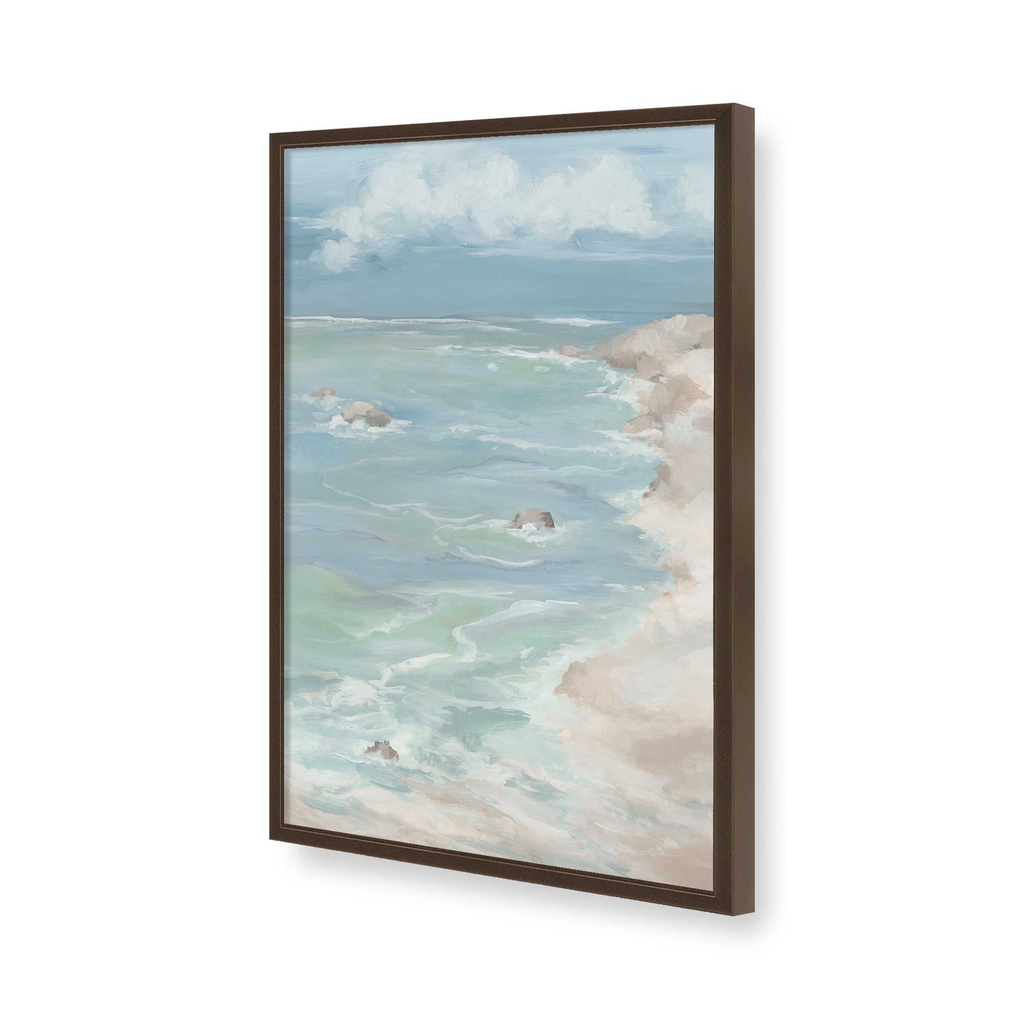 [Color:Belvinder Brown], Picture of art in a Belvinder Brown frame of the corner