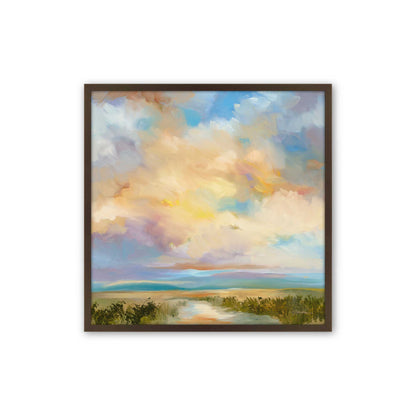 [Color:Belvinder Brown], Picture of art in a Belvinder Brown frame