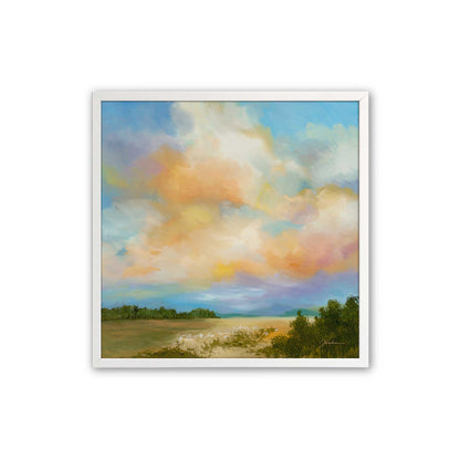 [Color:Opaque White], Picture of art in an Opaque White frame