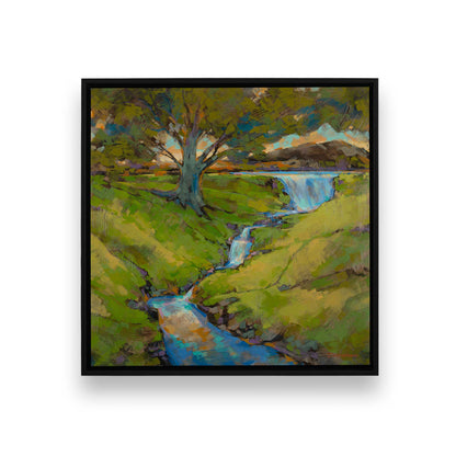 [Color:Satin Black], Picture of art in a Satin Black frame