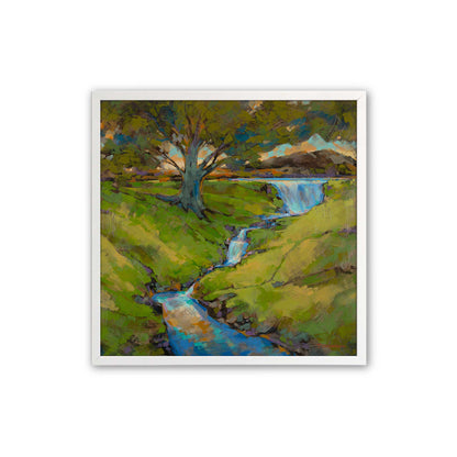 [Color:Opaque White], Picture of art in an Opaque White frame