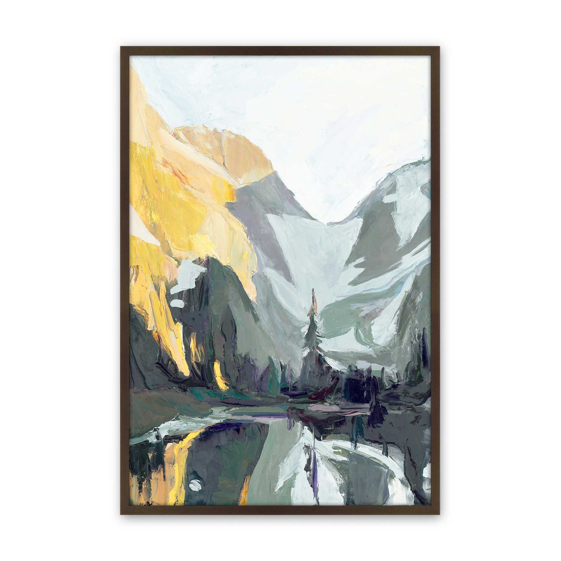 [Color:Belvinder Brown], Picture of art in a Belvinder Brown frame