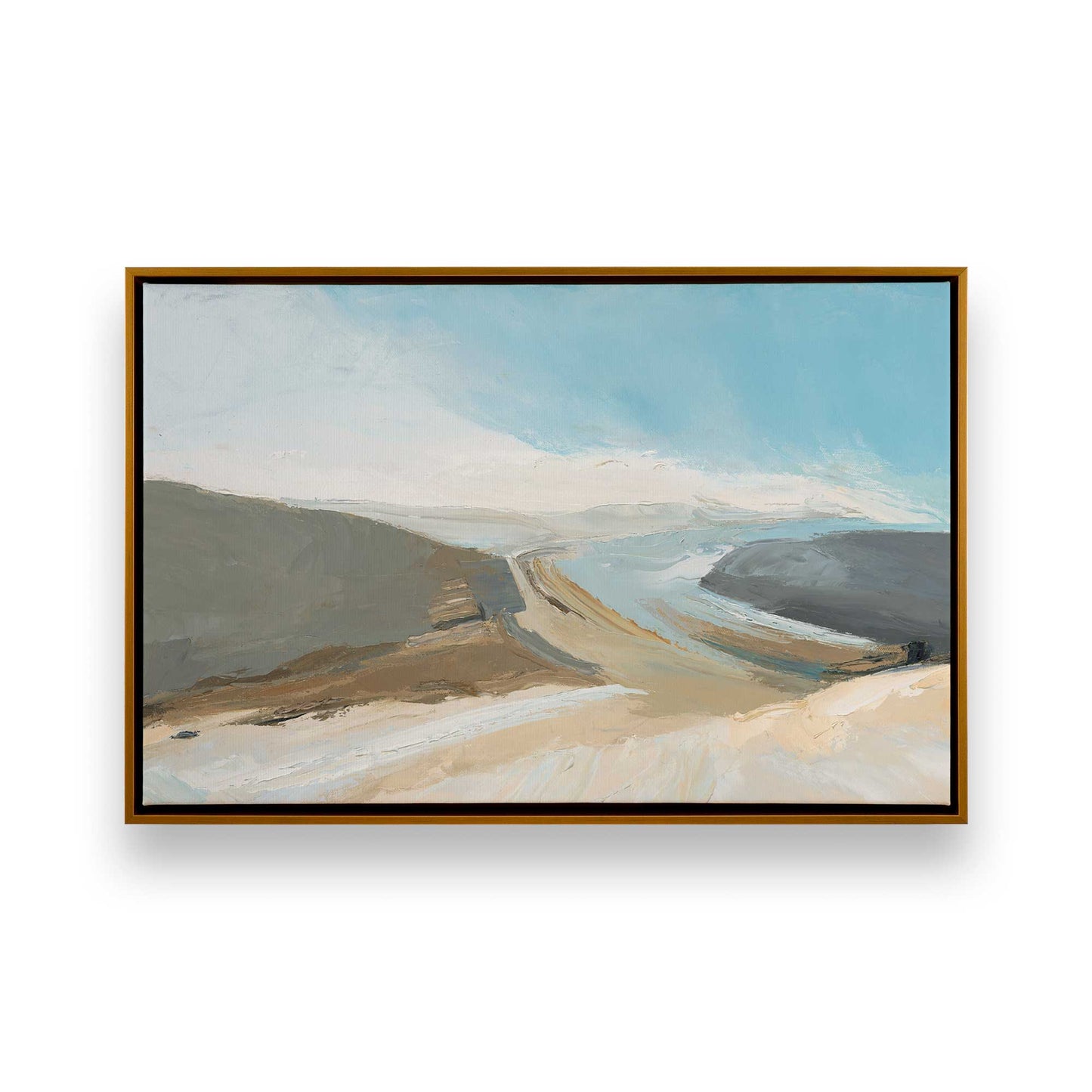 [Color:Polished Gold], Picture of art in a Polished Gold frame