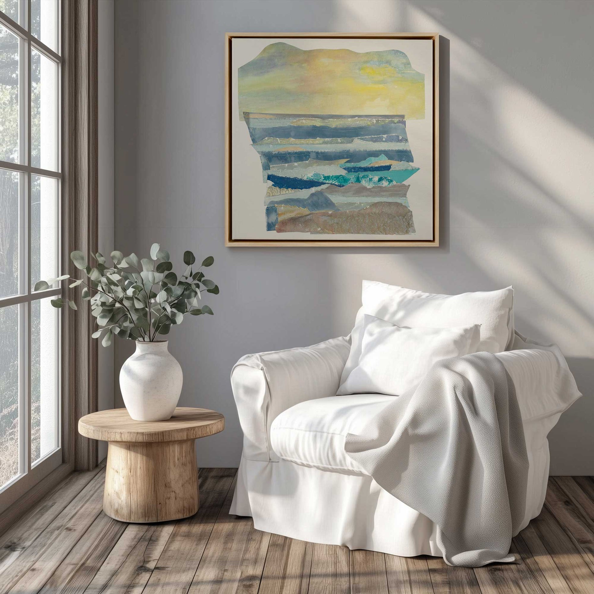Picture of art in a room
