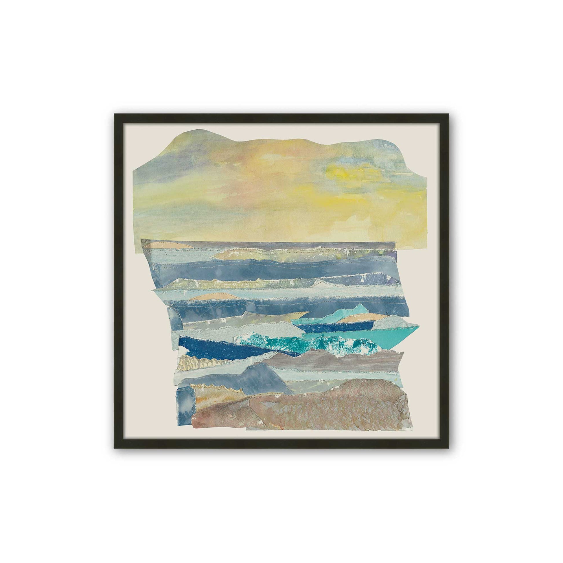 [Color:Satin Black], Picture of art in a Satin Black frame