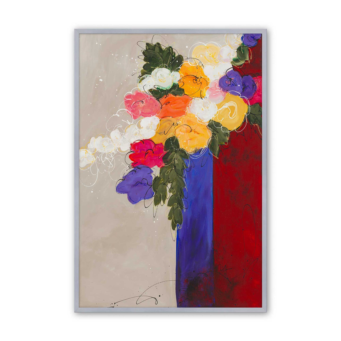 [Color:Polished Chrome], Picture of art in a Polished Chrome frame