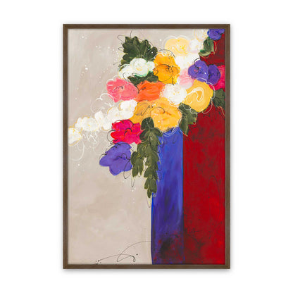 [Color:Walnut], Picture of art in a Walnut frame