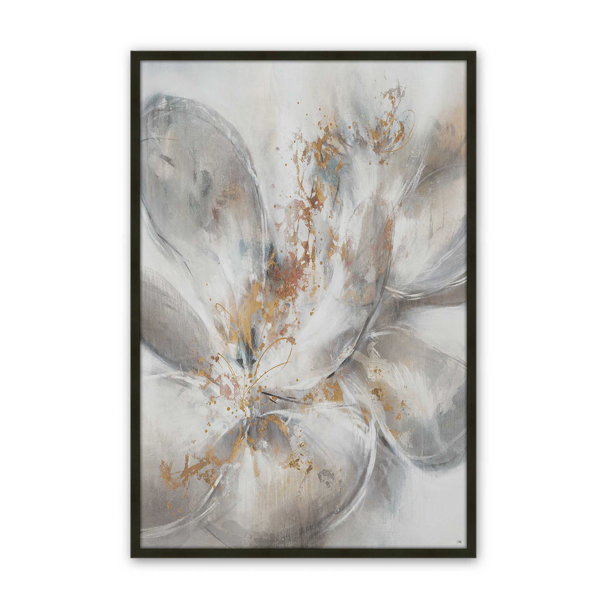 [Color:Satin Black], Picture of art in a Satin Black frame