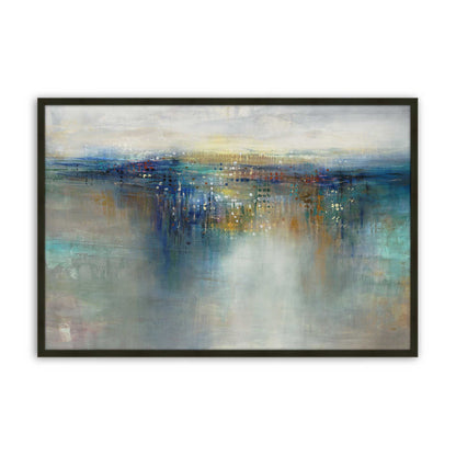 [Color:Satin Black], Picture of art in a Satin Black frame