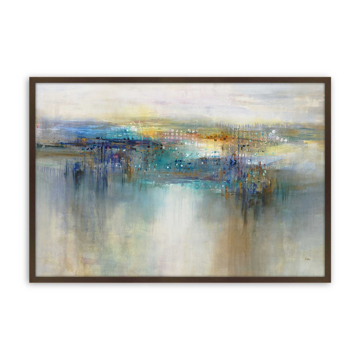 [Color:Belvinder Brown], Picture of art in a Belvinder Brown frame