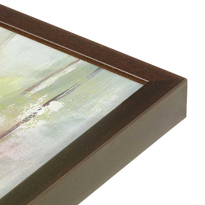 [Color:Belvinder Brown], Picture of art in a Belvinder Brown frame at an angle