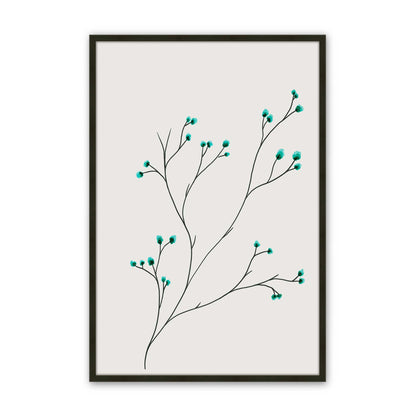 [Color:Satin Black], Picture of art in a Satin Black frame