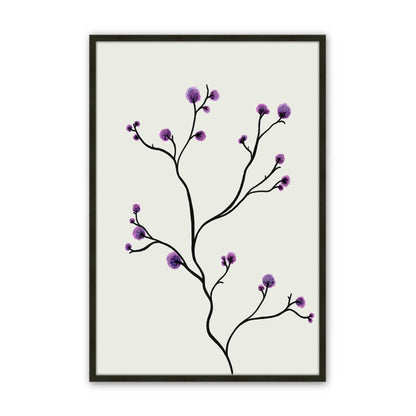 [Color:Satin Black], Picture of art in a Satin Black frame