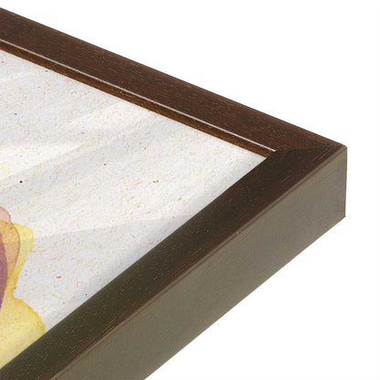 [Color:Belvinder Brown], Picture of art in a Belvinder Brown frame of the corner