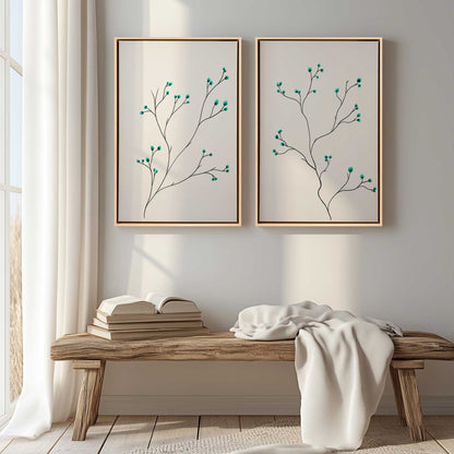 [Color:Walnut], Picture of art in a Walnut frame