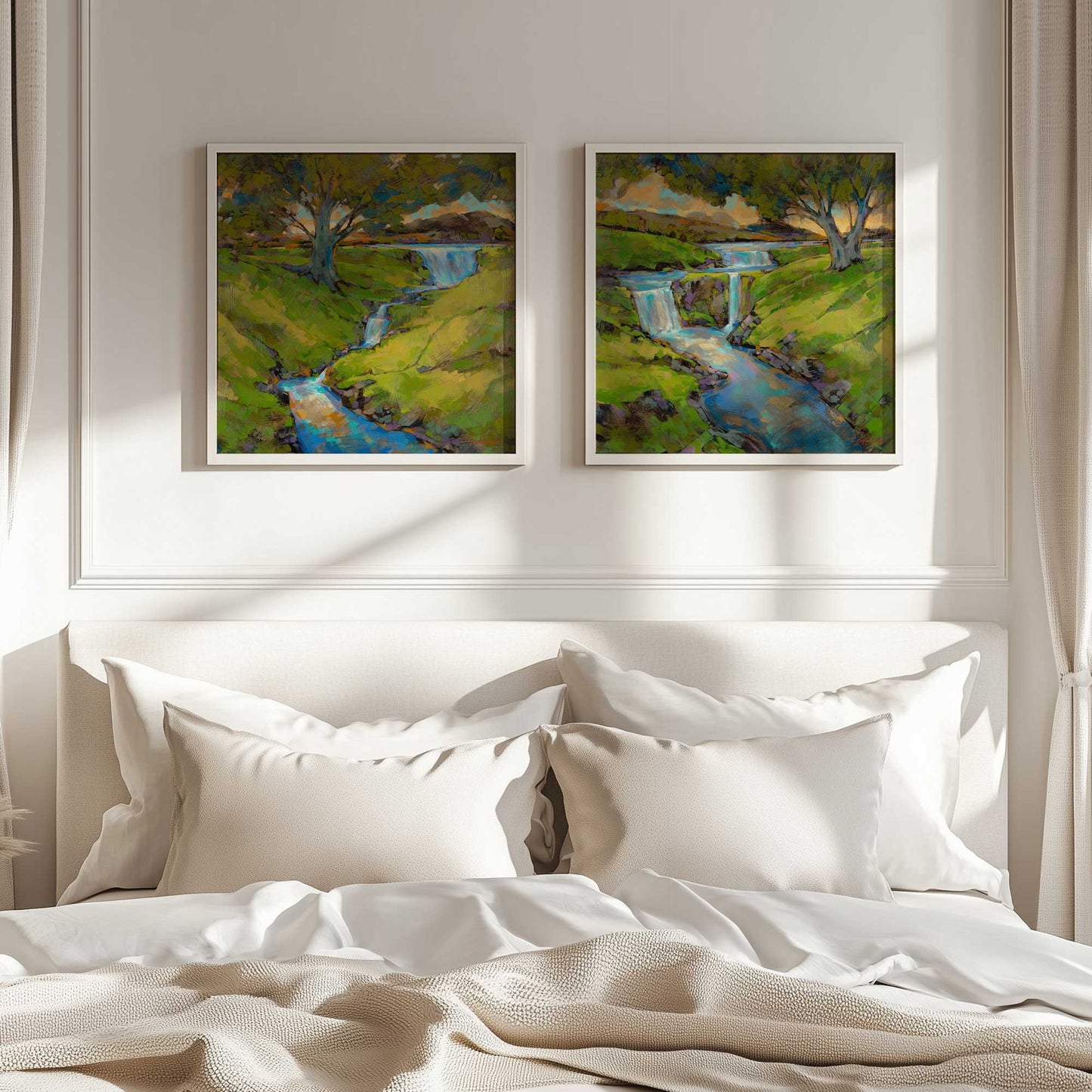 [Color:American Maple], Picture of art in an American Maple frame