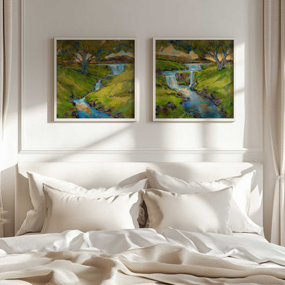 [Color:American Maple], Picture of art in an American Maple frame