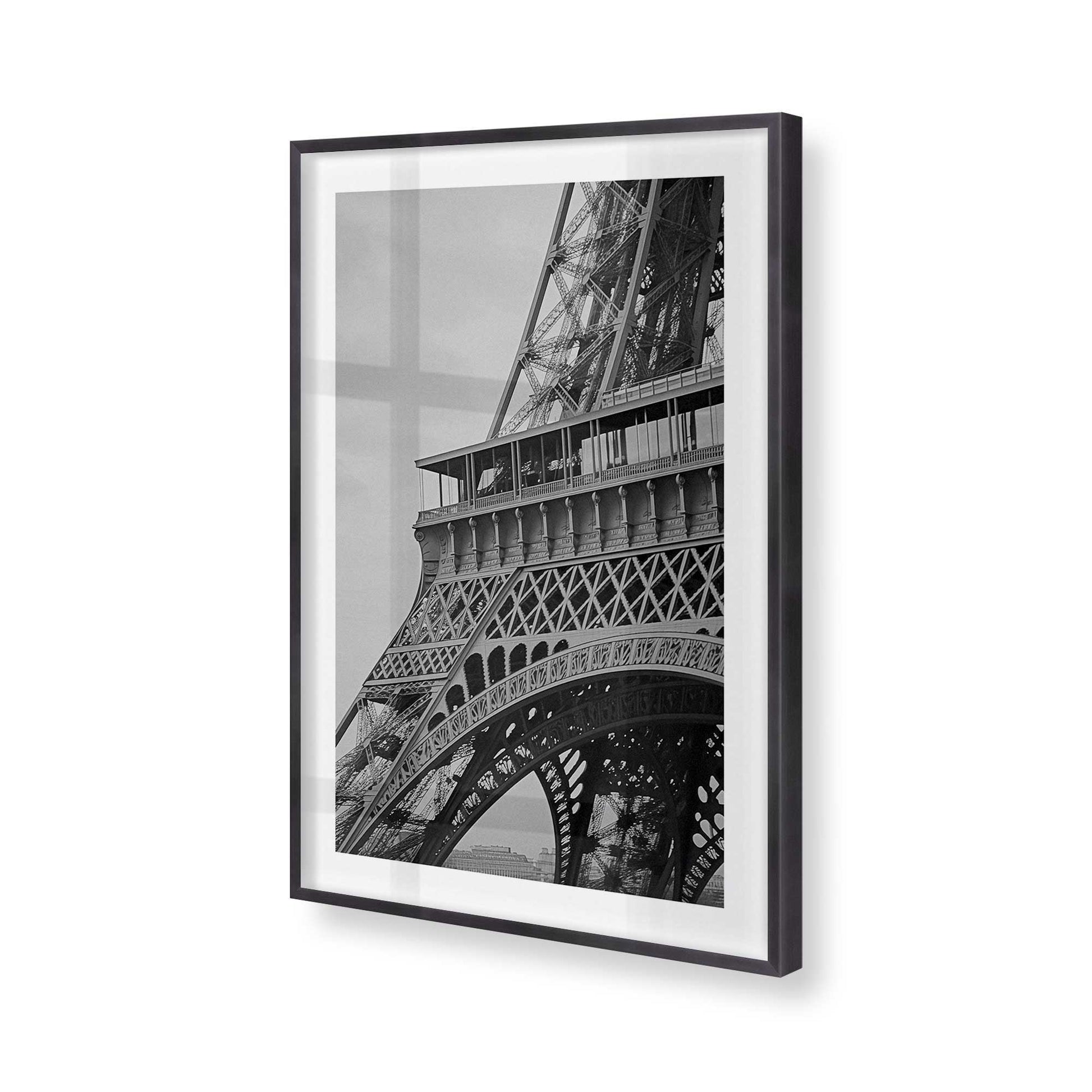 [Color:Weathered Zinc], Picture of art in a Weathered Zinc frame of the corner