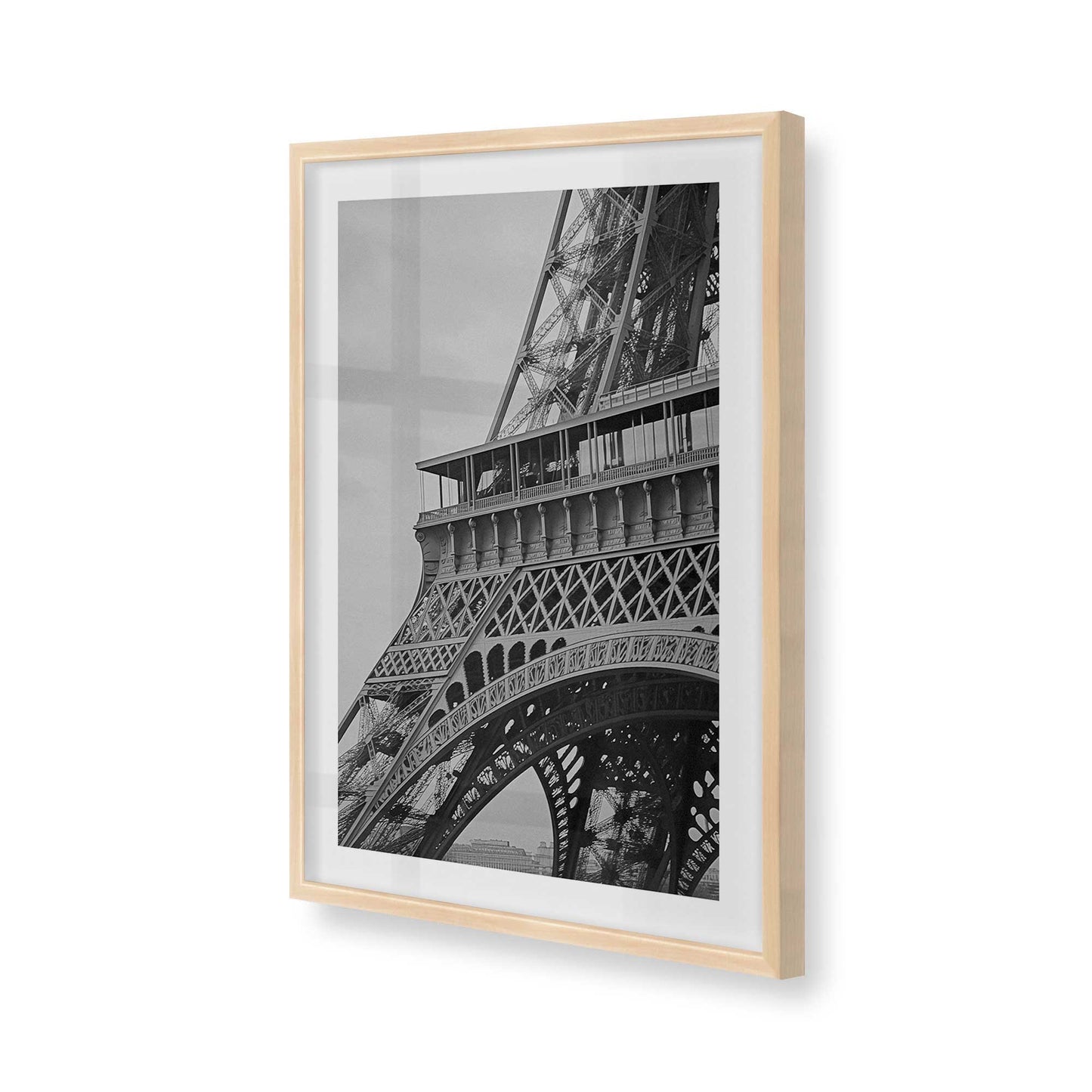 [Color:Raw Maple], Picture of art in a Raw Maple frame of the corner