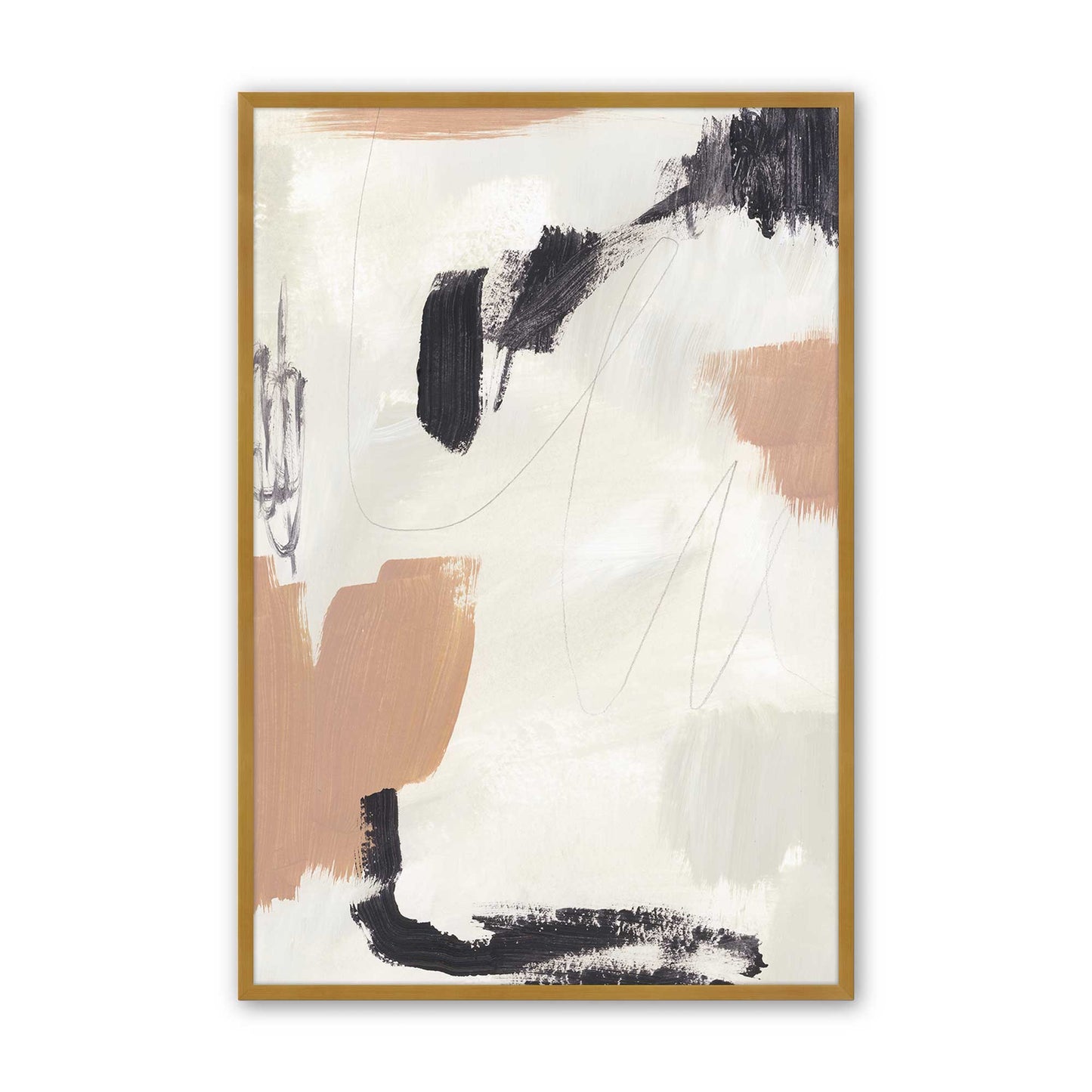 Neutral Minimalist Magic Art Print, Set of 2