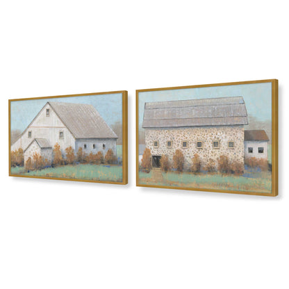 [Color:Polished Gold], Picture of art in a Polished Gold frame at an angle