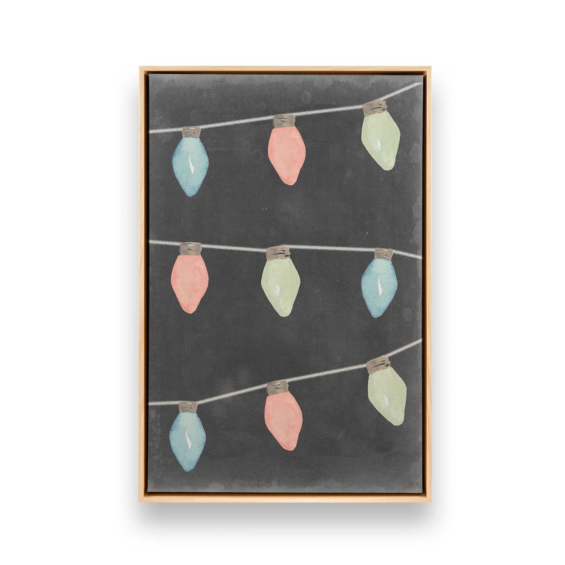 [Color:American Maple], Picture of art in a American Maple frame