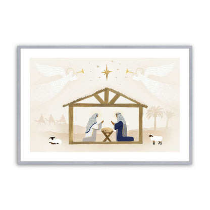 [Color:Polished Chrome], Picture of art in a Polished Chrome frame