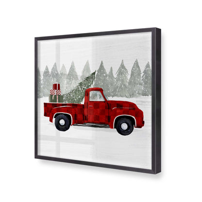 [Color:Weathered Zinc], Picture of art in a Weathered Zinc frame at an angle