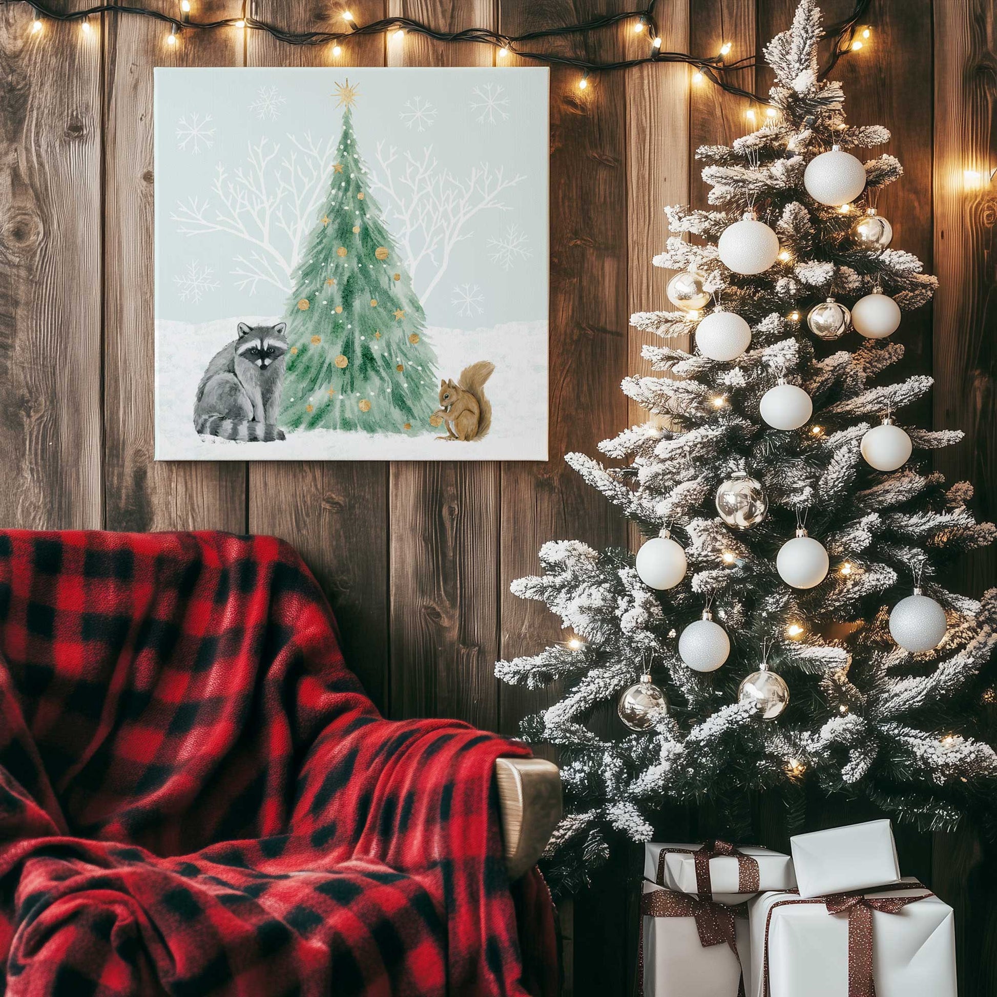 Picture of art in a room