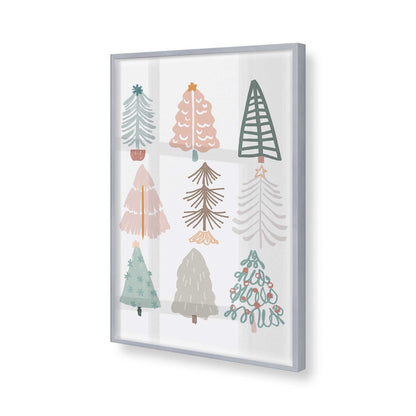 [Color:Polished Chrome], Picture of art in a Polished Chrome frame of the corner