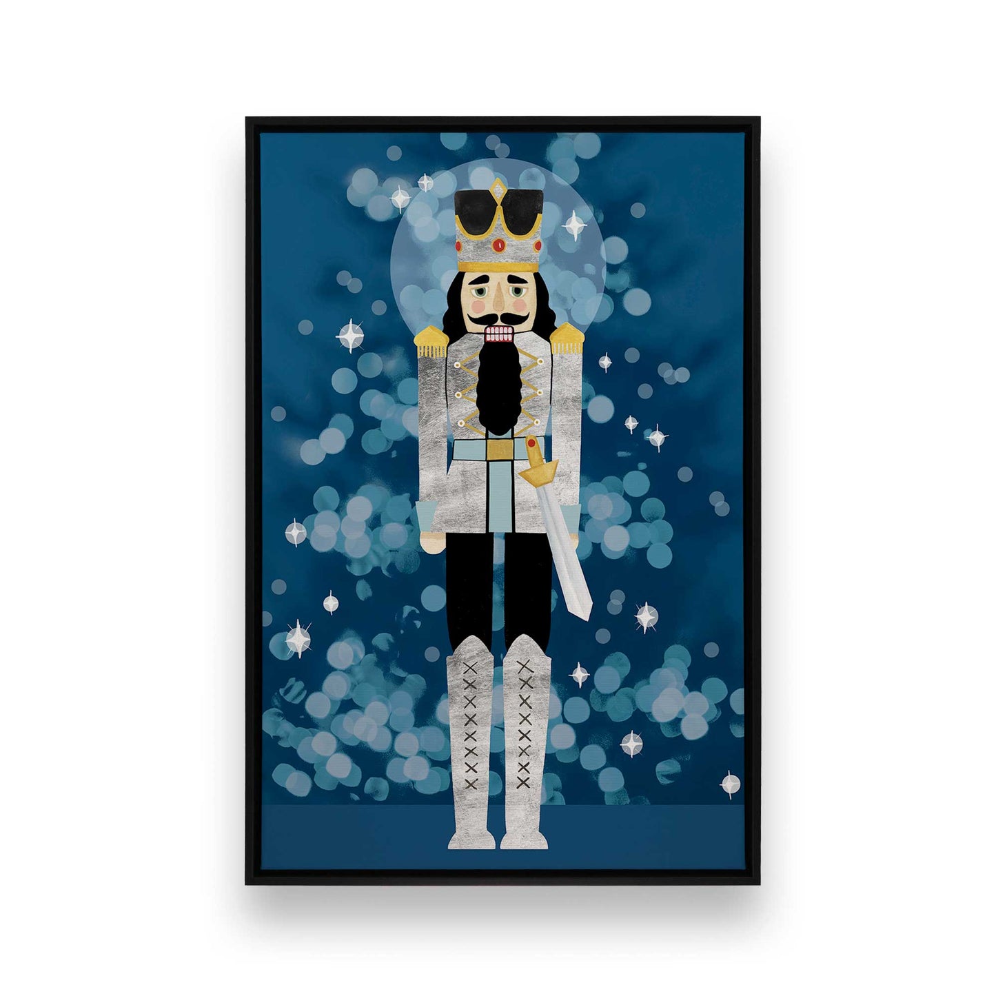 [Color:Satin Black], Front image of the art