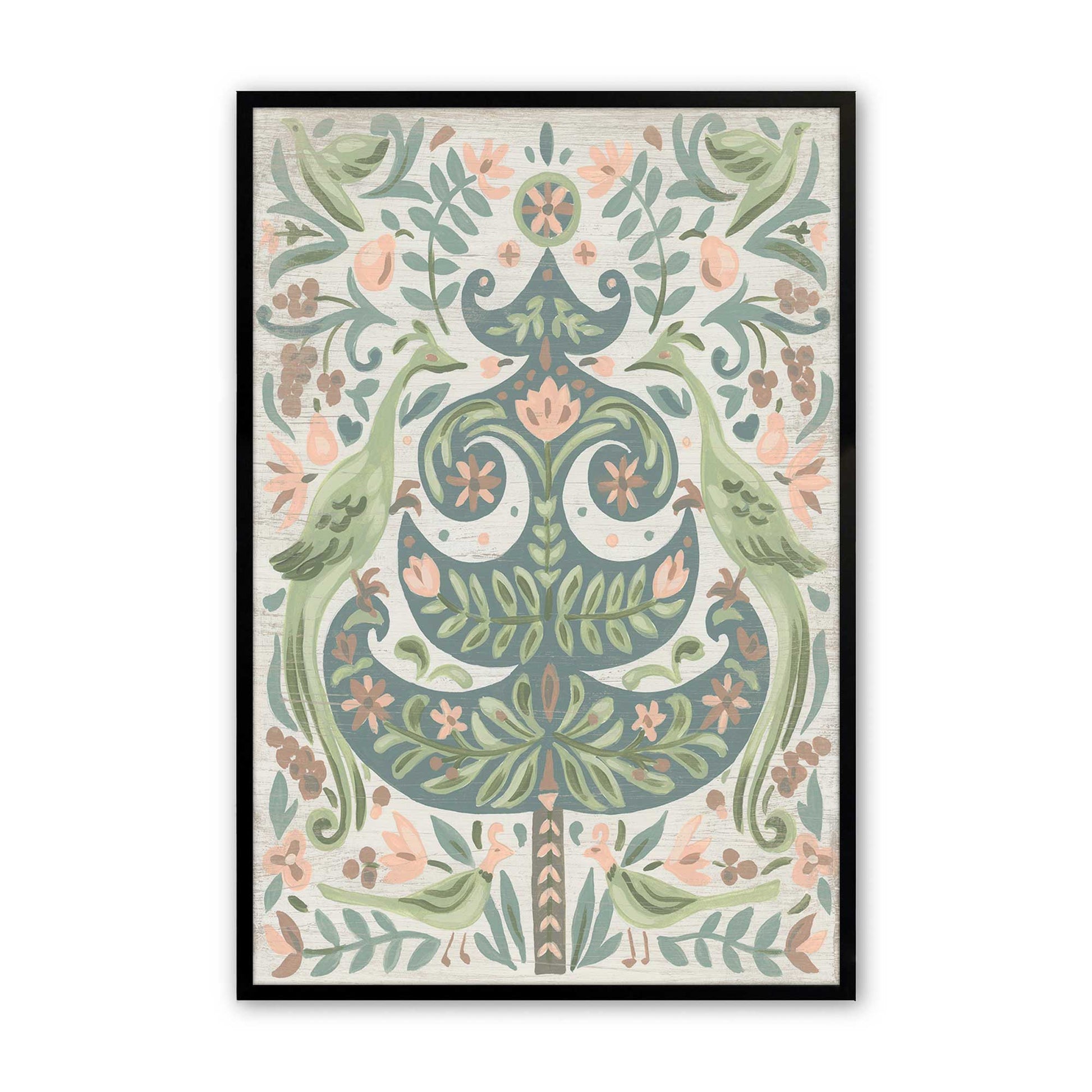 [Color:Satin Black], Picture of art in a Satin Black frame