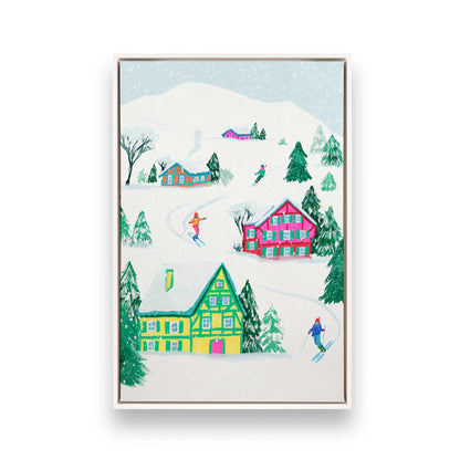 [Color:Opaque White], Picture of art in a White frame