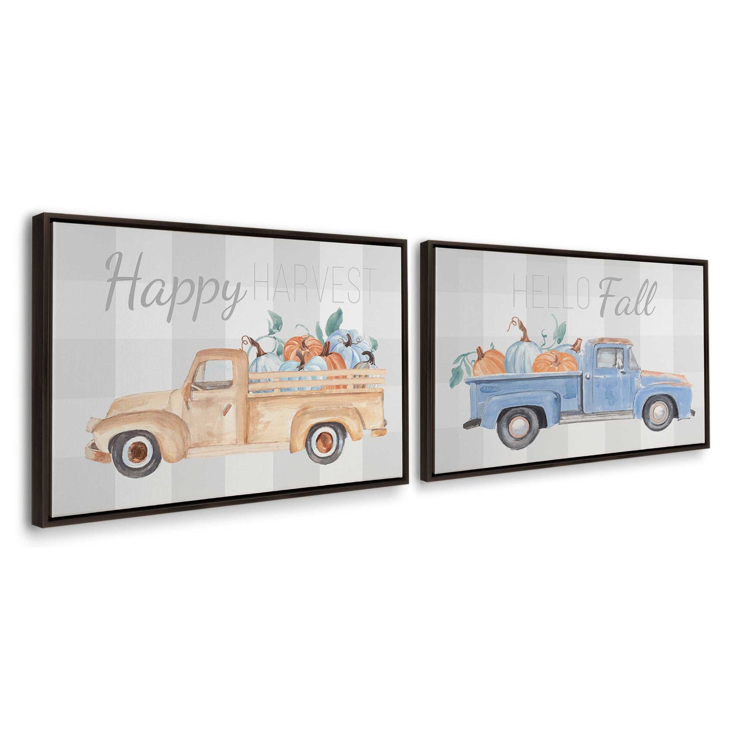 [Color:Espresso], Picture of art in an espresso frame at an angle