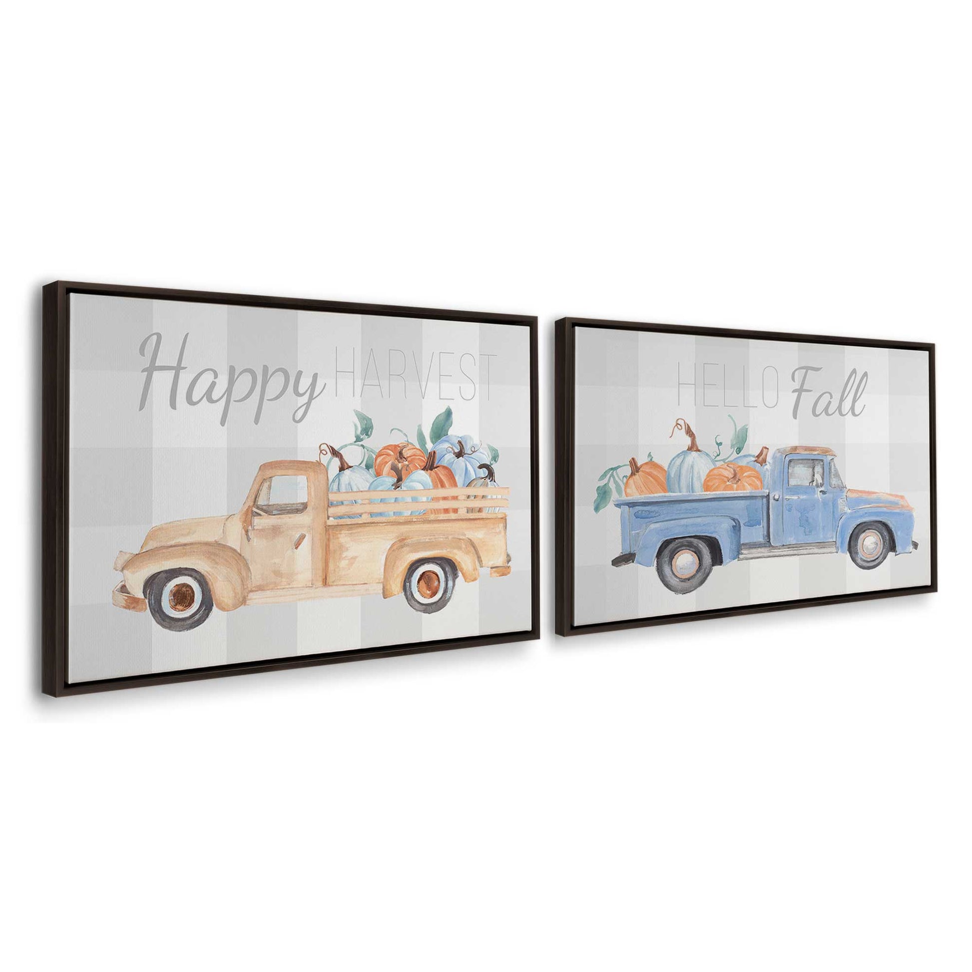 [Color:Espresso], Picture of art in an espresso frame at an angle