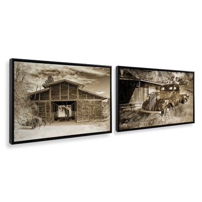 [Color:Satin Black], Picture of art in a Satin Black frame at an angle