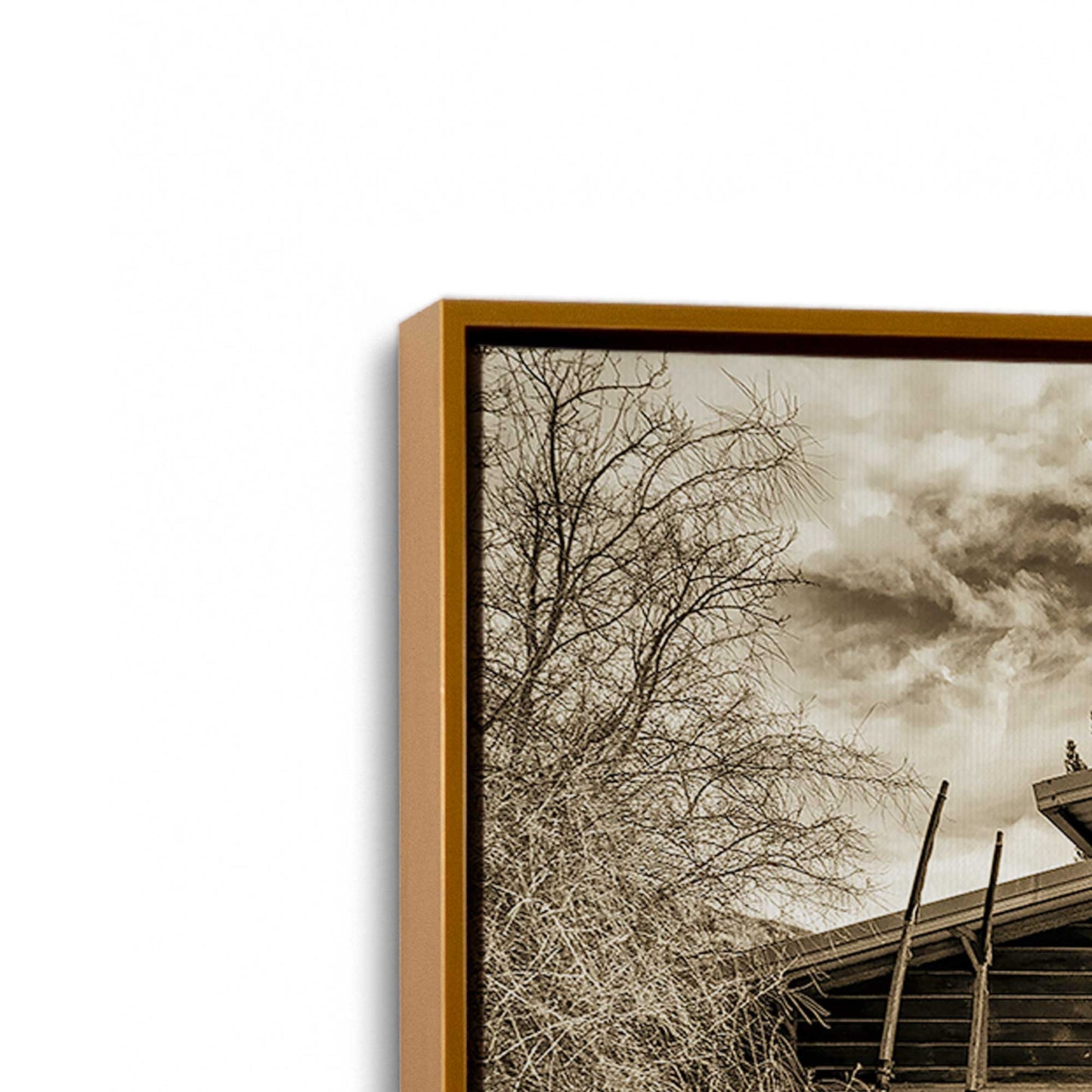 [Color:Polished Gold], Picture of the corner of the art