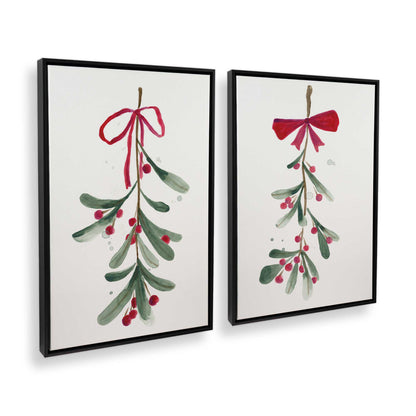 [Color:Satin Black], Picture of art in a Satin Black frame at an angle