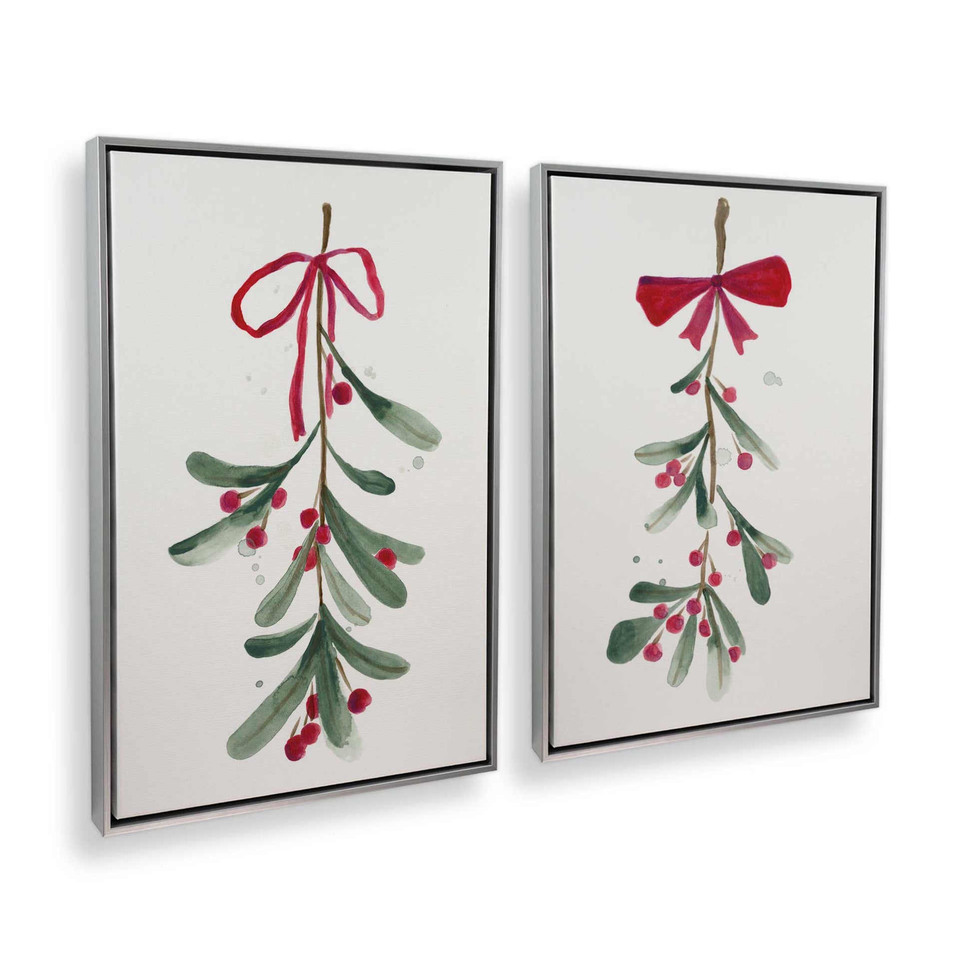 [Color:Polished Chrome], Picture of art in a Polished Chrome frame at an angle