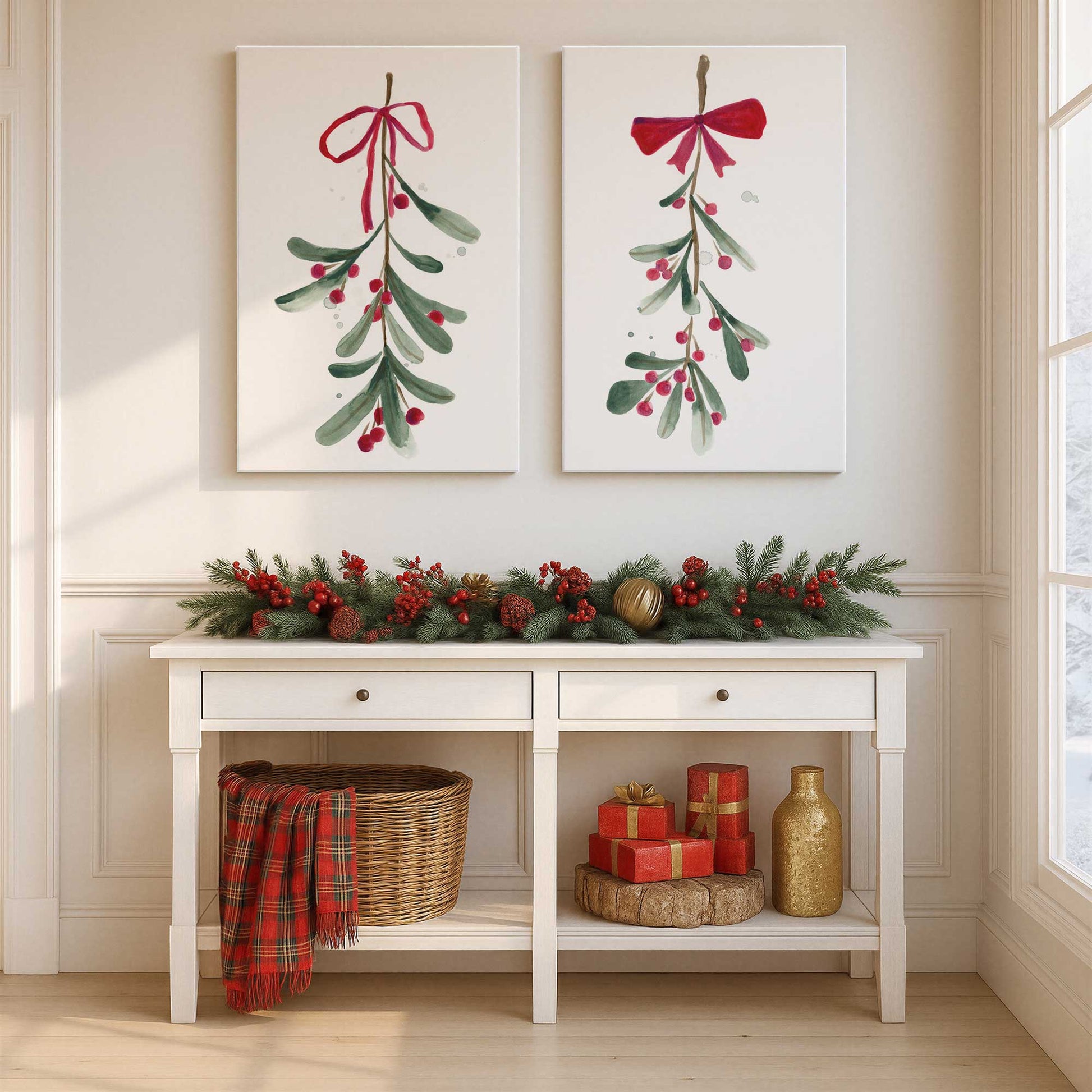 [Color:Walnut], Picture of art in a Walnut frame