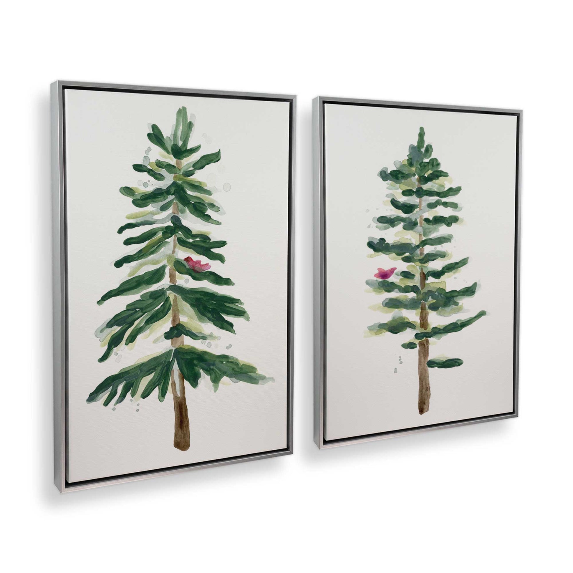 [Color:Polished Chrome], Picture of art in a Polished Chrome frame at an angle