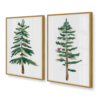 [Color:Polished Gold], Picture of art in a Polished Gold frame at an angle