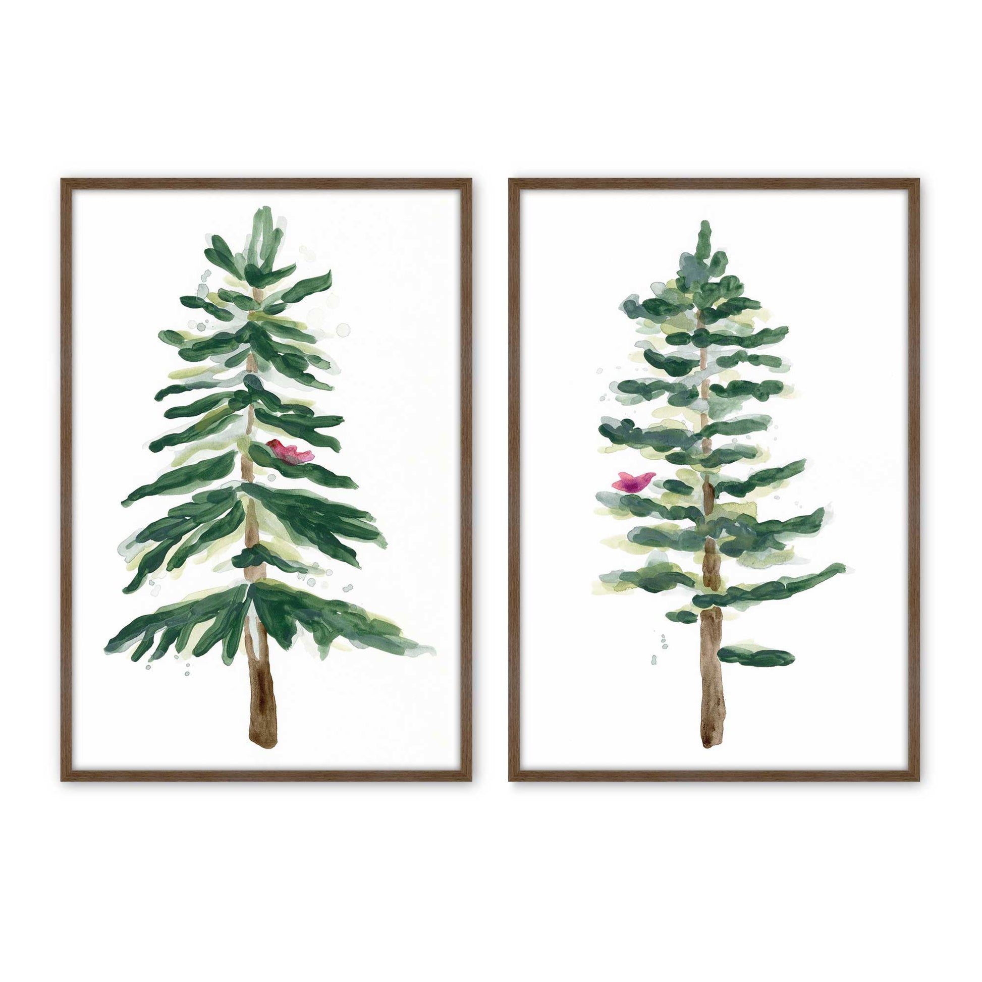 [Color:Walnut], Picture of art in a Walnut frame