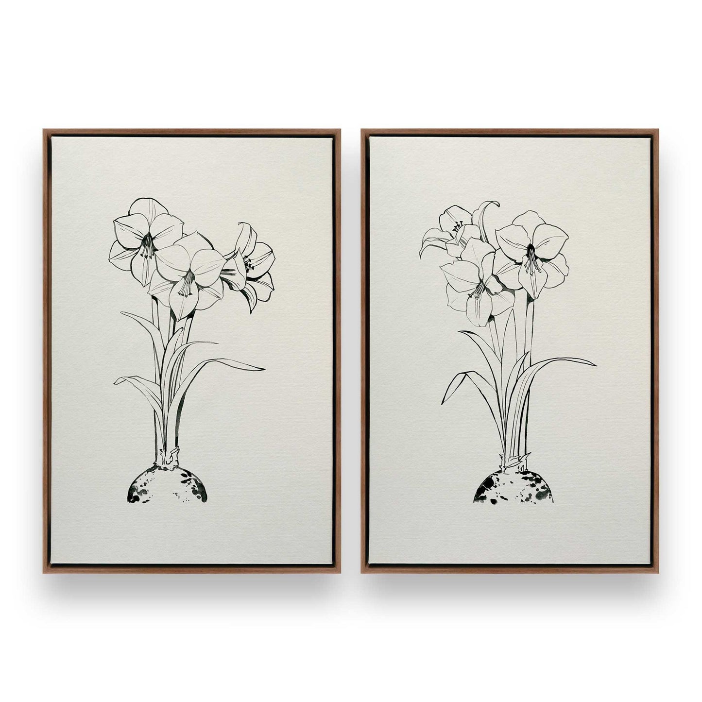 [Color:Walnut], Picture of art in a Walnut frame