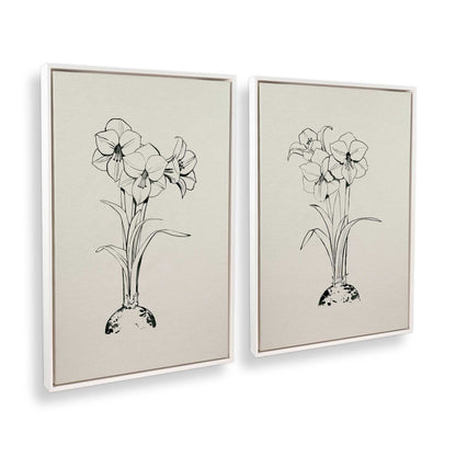 [Color:Opaque White], Picture of art in a White frame at an angle