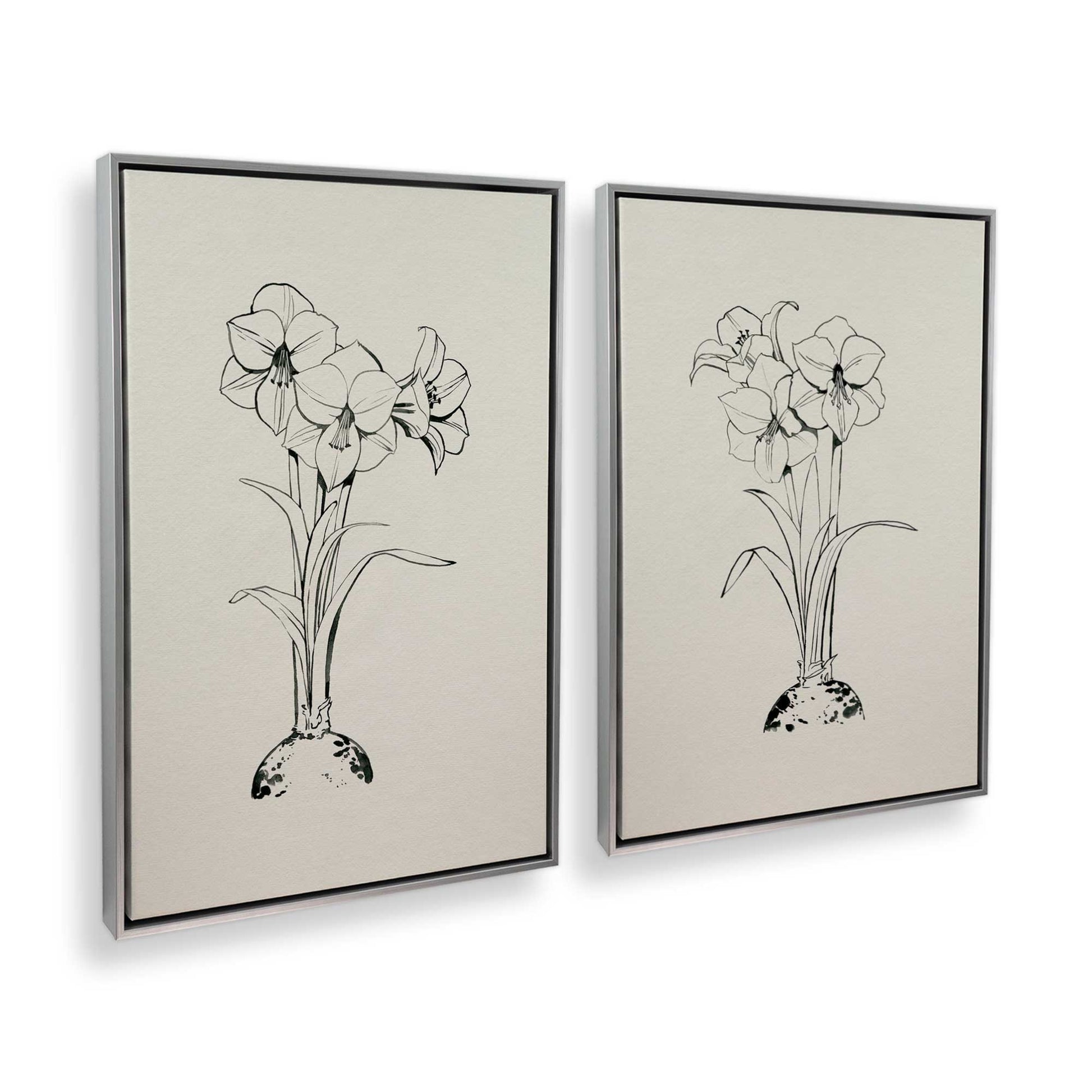 [Color:Polished Chrome], Picture of art in a Polished Chrome frame at an angle