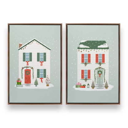 [Color:Walnut], Picture of art in a Walnut frame