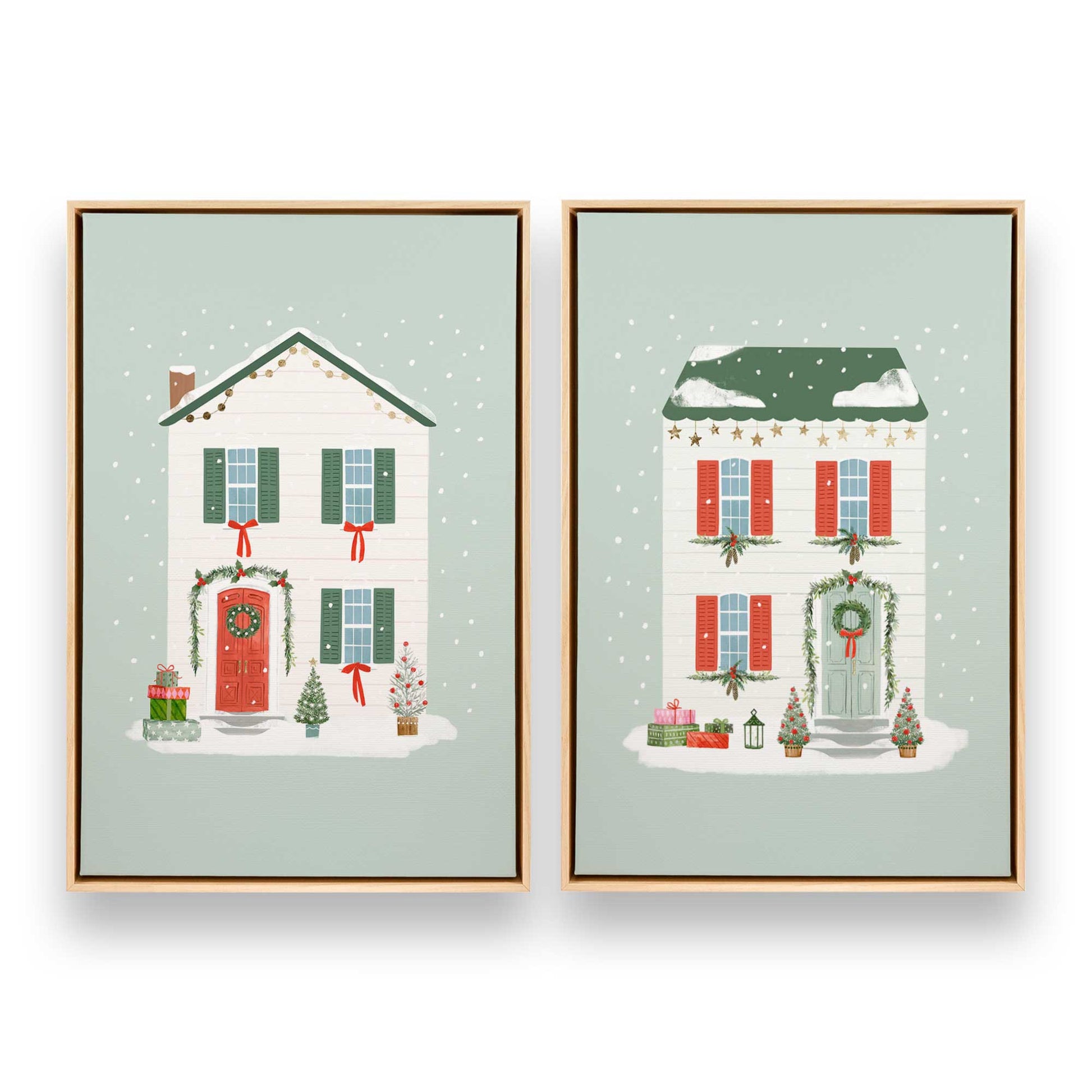 [Color:American Maple], Picture of art in a American Maple frame