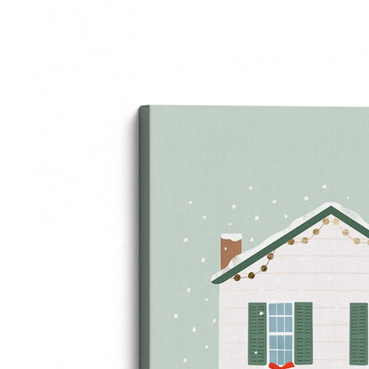 [Color:Stretched Canvas], Picture of the corner of the art