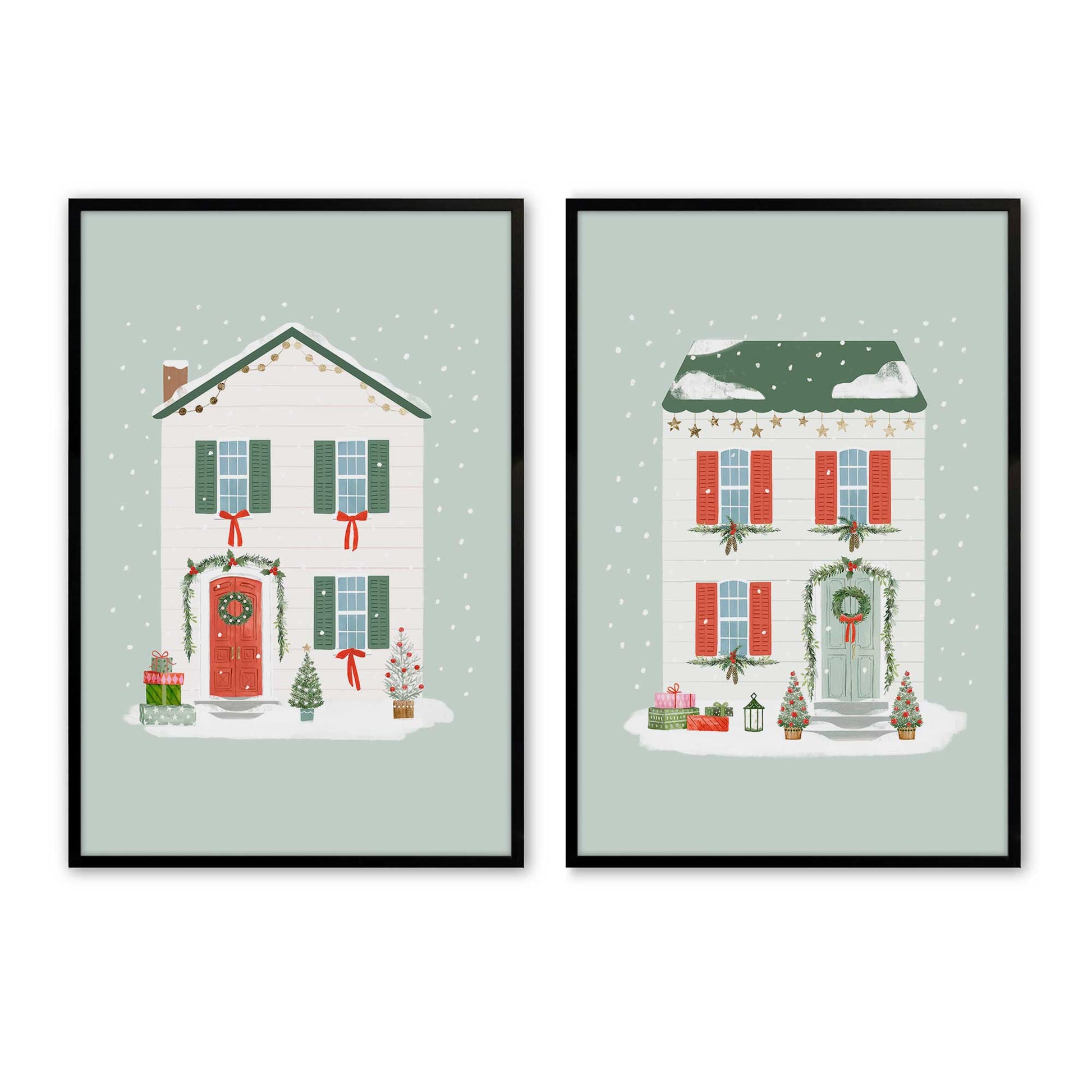 [Color:Satin Black], Picture of art in a Satin Black frame